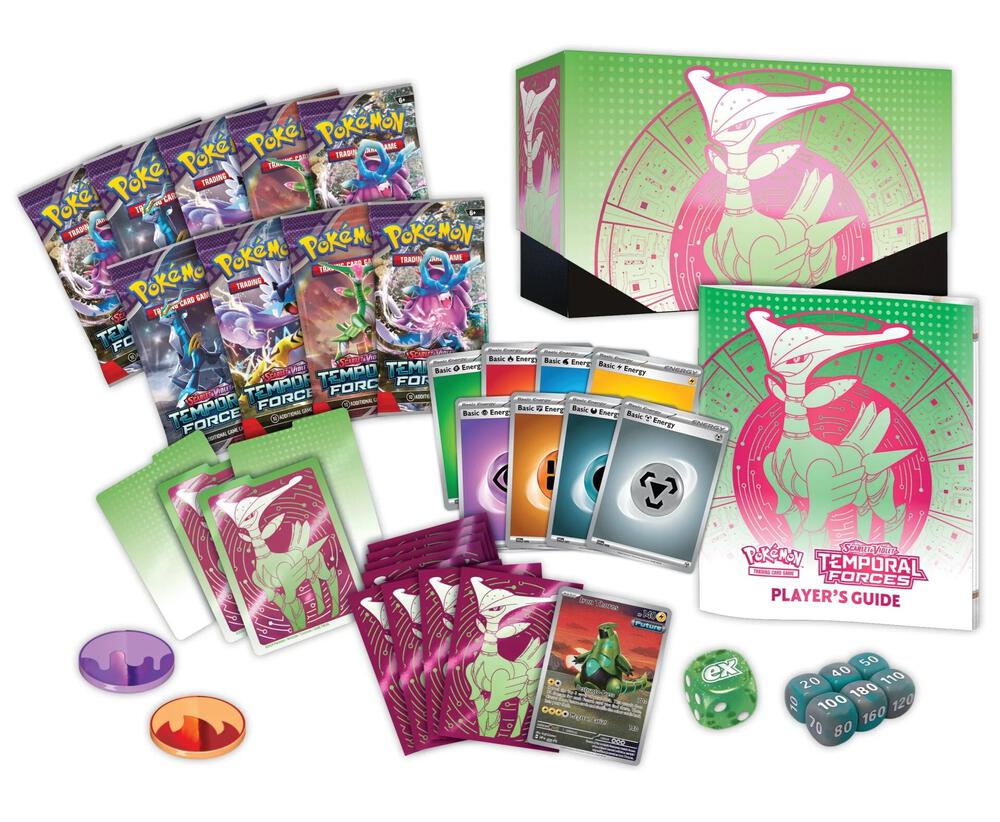Temporal Forces Elite Trainer Box - SV05: Temporal Forces