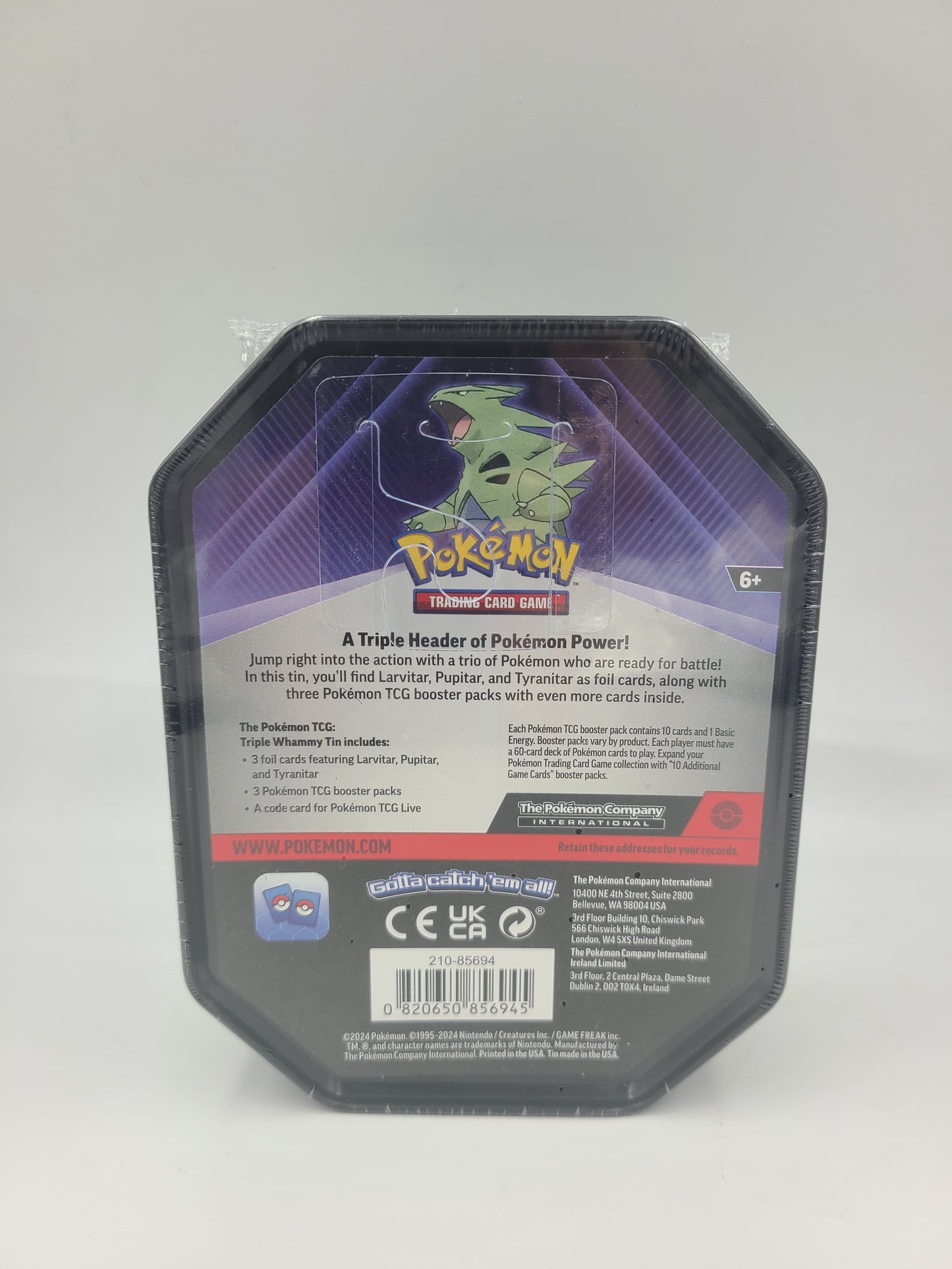 Triple Whammy Tin [Tyranitar]