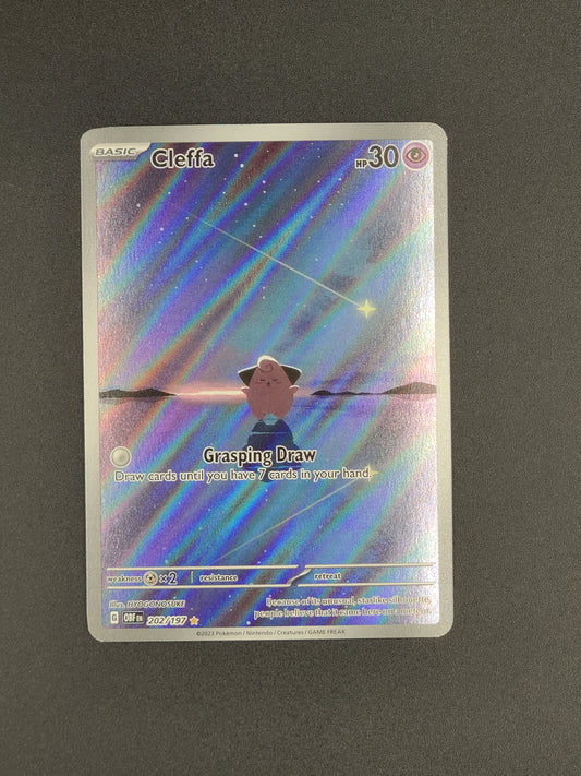 Cleffa 202/197 Obsidian Flames Pokemon TCG Card