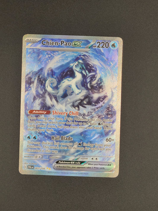 Chien-Pao EX 261/193 Paldea Evolved Pokemon TCG Card