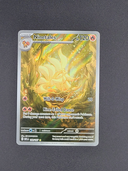 Ninetales 199/197 Obsidian Flames Pokemon TCG Card