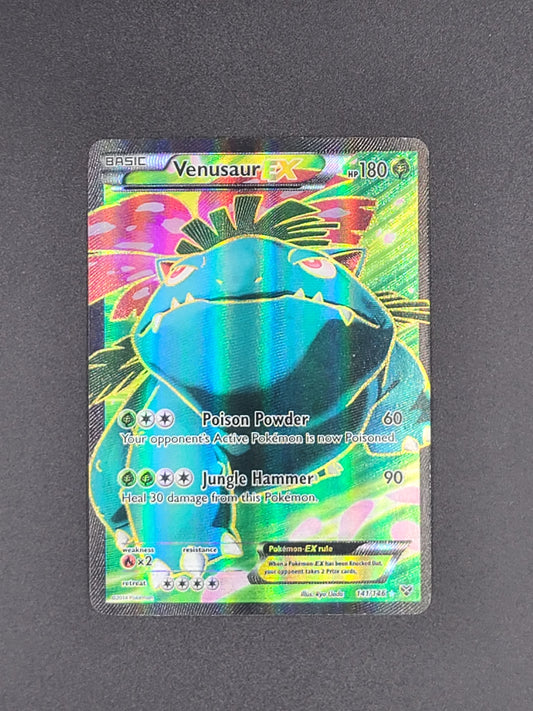 Venusaur EX 141/146 XY Base set Pokemon TCG Card