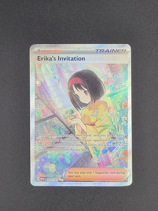 Erika's Invitation Pokemon 151 TCG Card