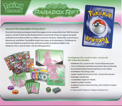 Paradox Rift Elite Trainer Box [Iron Valiant] - SV04: Paradox Rift (PAR)