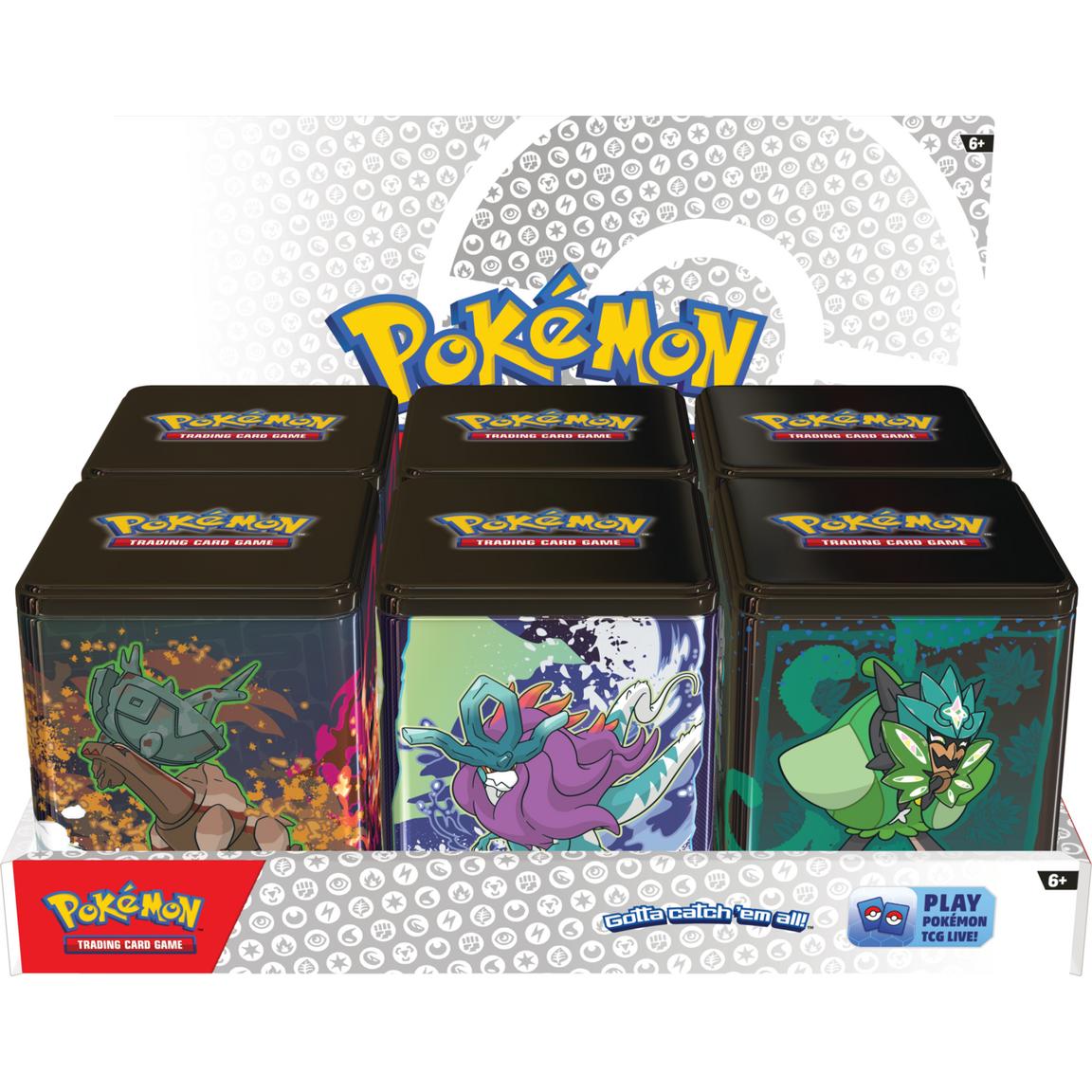 Pokemon Trading Card Game Stacking Tin 2025