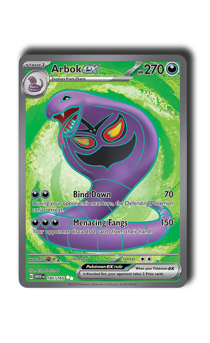 Arbok ex - 185/165 - SV: Scarlet & Violet 151