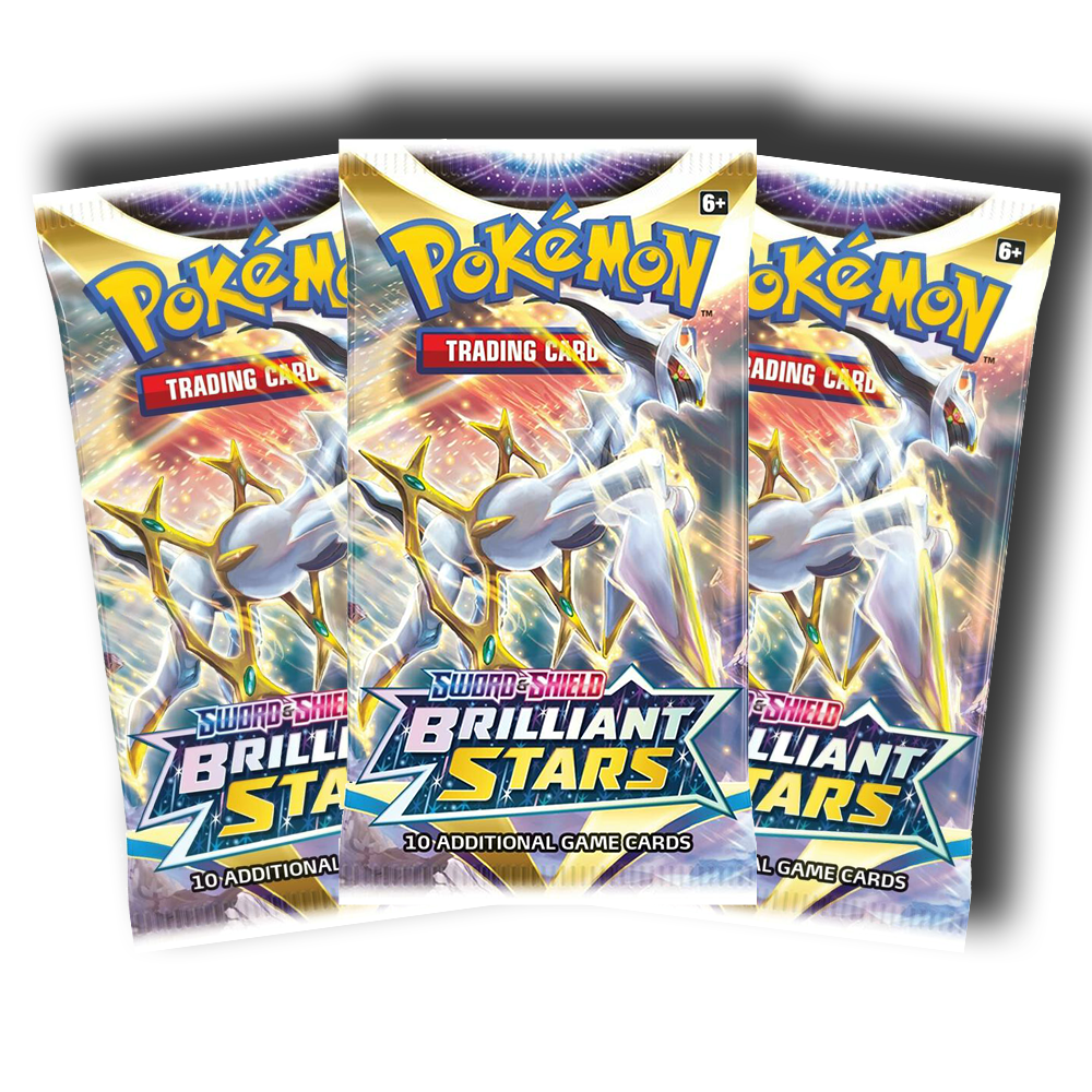 3 Booster Packs - Brilliant Stars