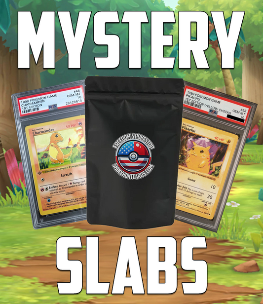 LIVE🏆 Mystery Slab Bags: GUARANTEED Graded Pokémon Card!
