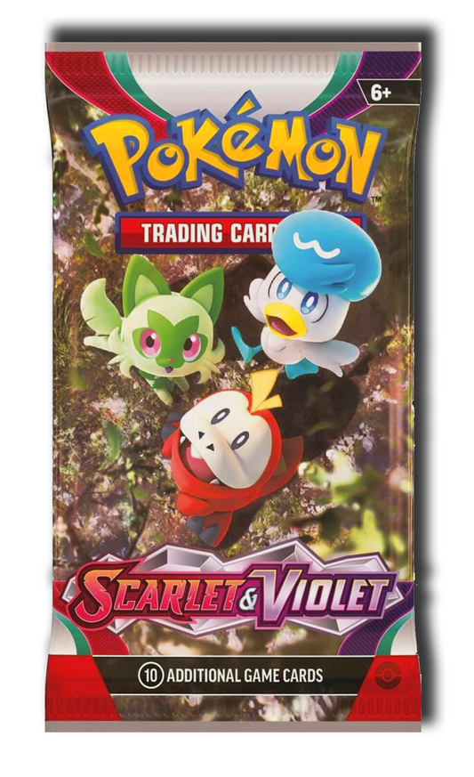 Scarlet & Violet Base - Live Stream Booster Pack Opening