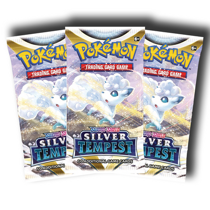 3 Booster Packs - Silver Tempest