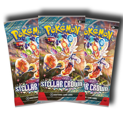 3 Booster Packs - Steller Crown